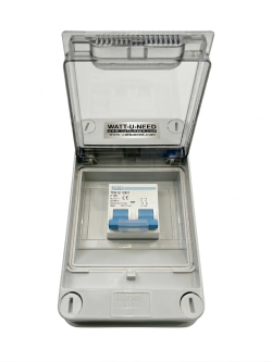 Caja de batería con fusible automático bipolar de 125 A – CC 600 V